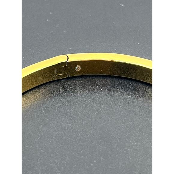 Kate Spade New York Women's Gold Plated‎ Metal Ring It Up Pave Bangle Bracelet - Picture 3 of 10